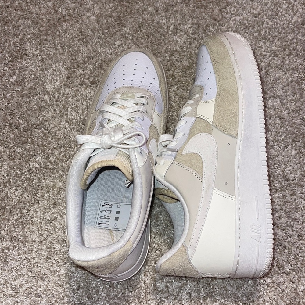 Nike brown air forces